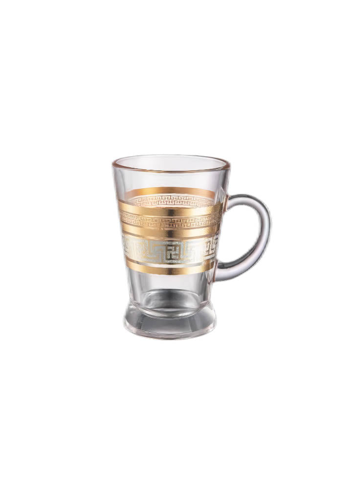 12 Pieces Glass Set with Handle