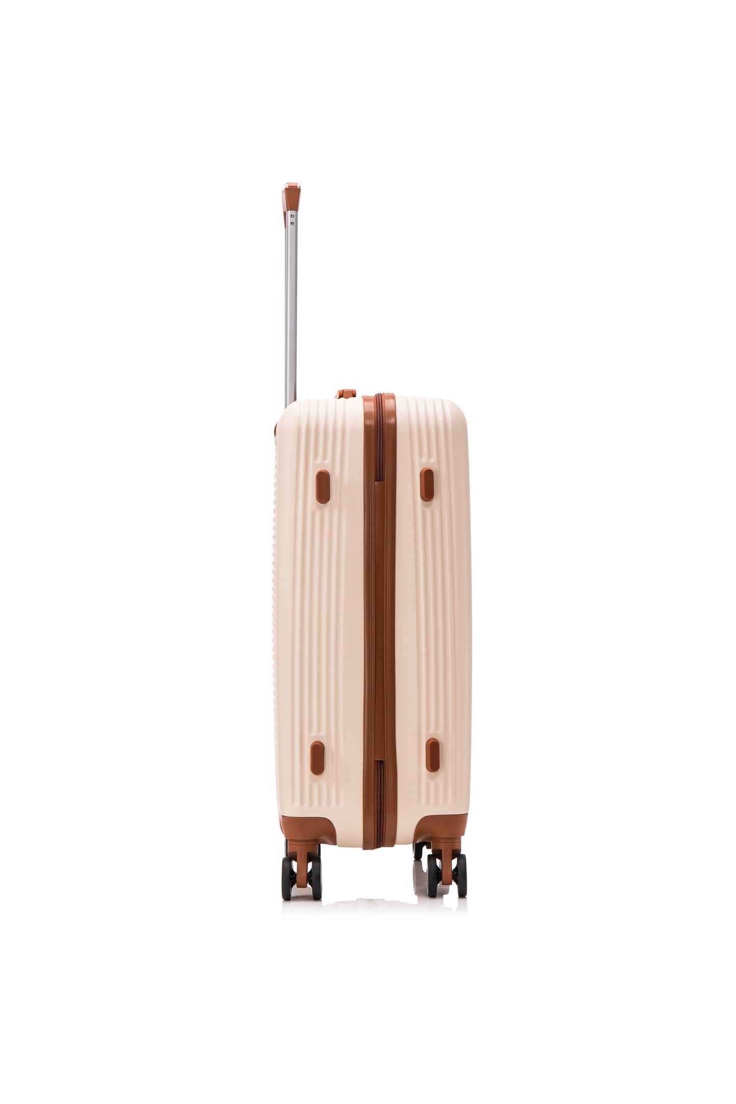 3 Pieces Suitcase Set - Beige | Black | Brown