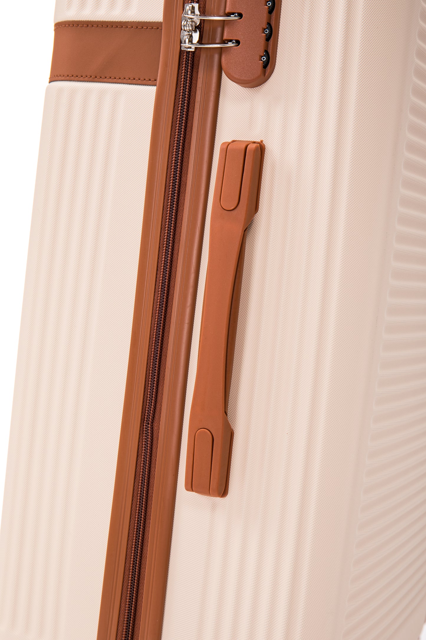 3 Pieces Suitcase Set - Beige | Black | Brown