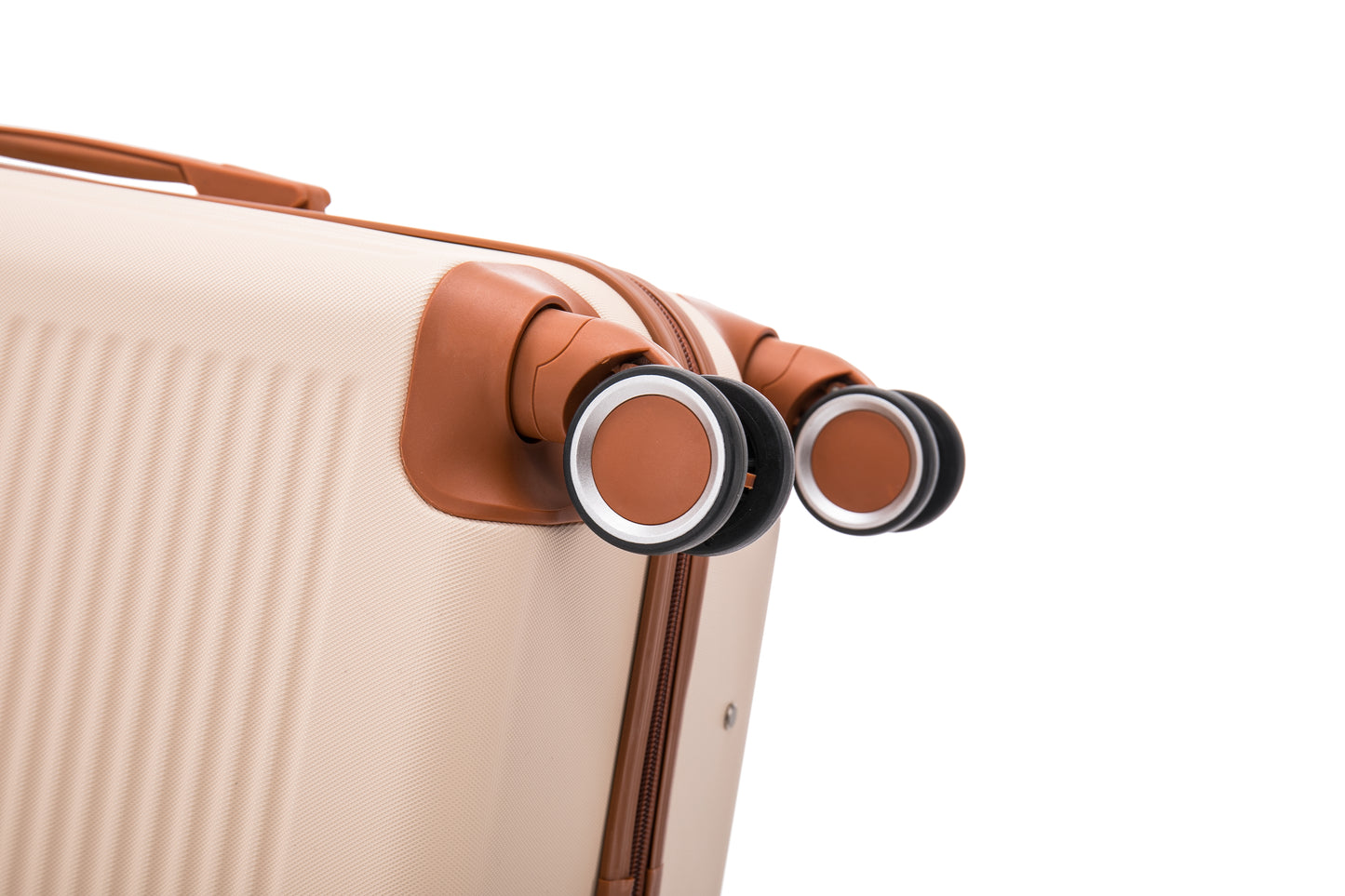 3 Pieces Suitcase Set - Beige | Black | Brown