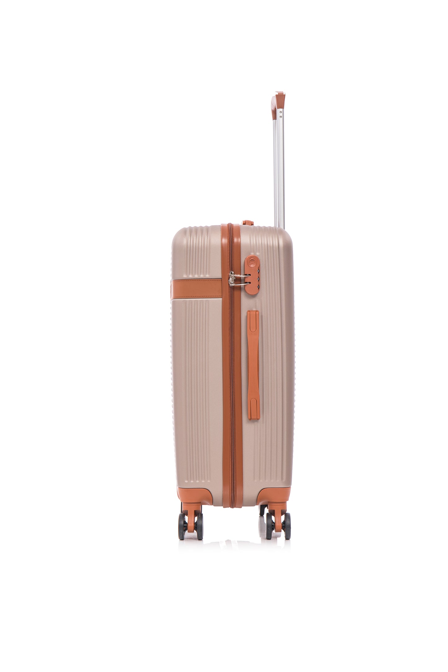 3 Pieces Suitcase Set - Beige | Black | Brown