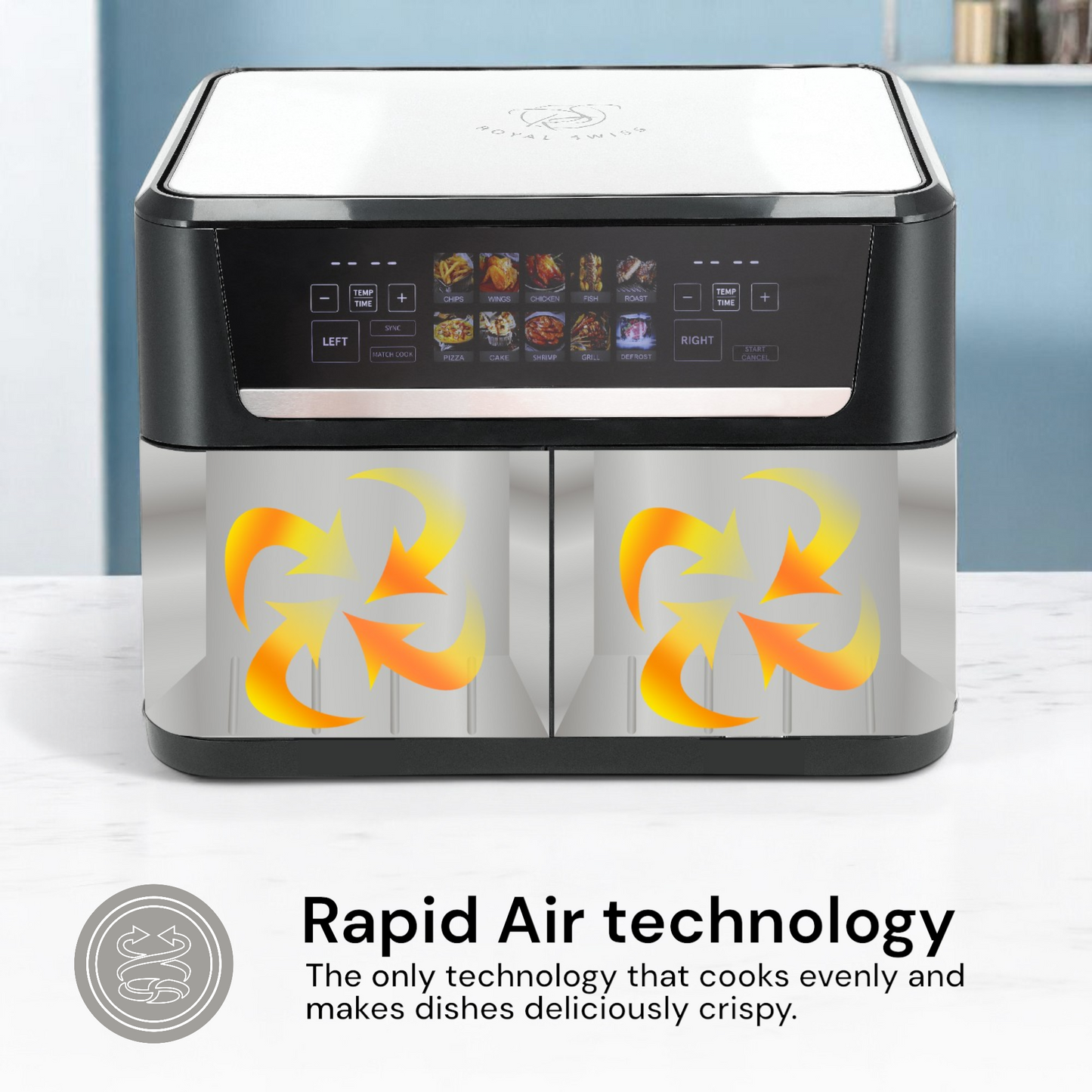 Digitale Airfryer - 12L