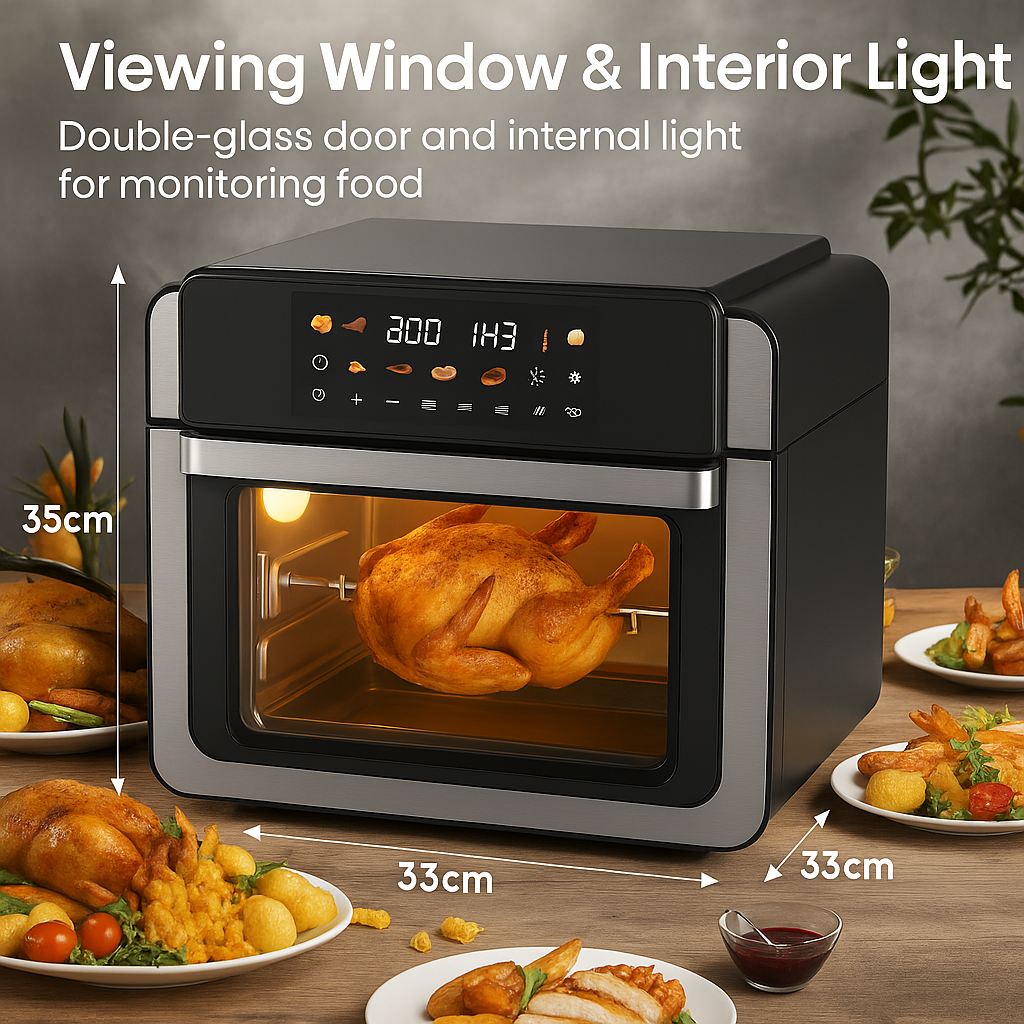 15L Airfryer Oven – XXL Familieformaat