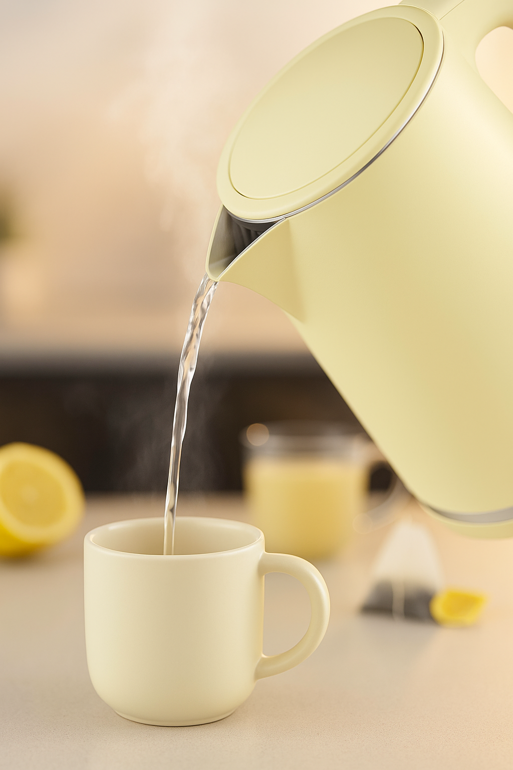 1.8L Kettle - Butter Yellow