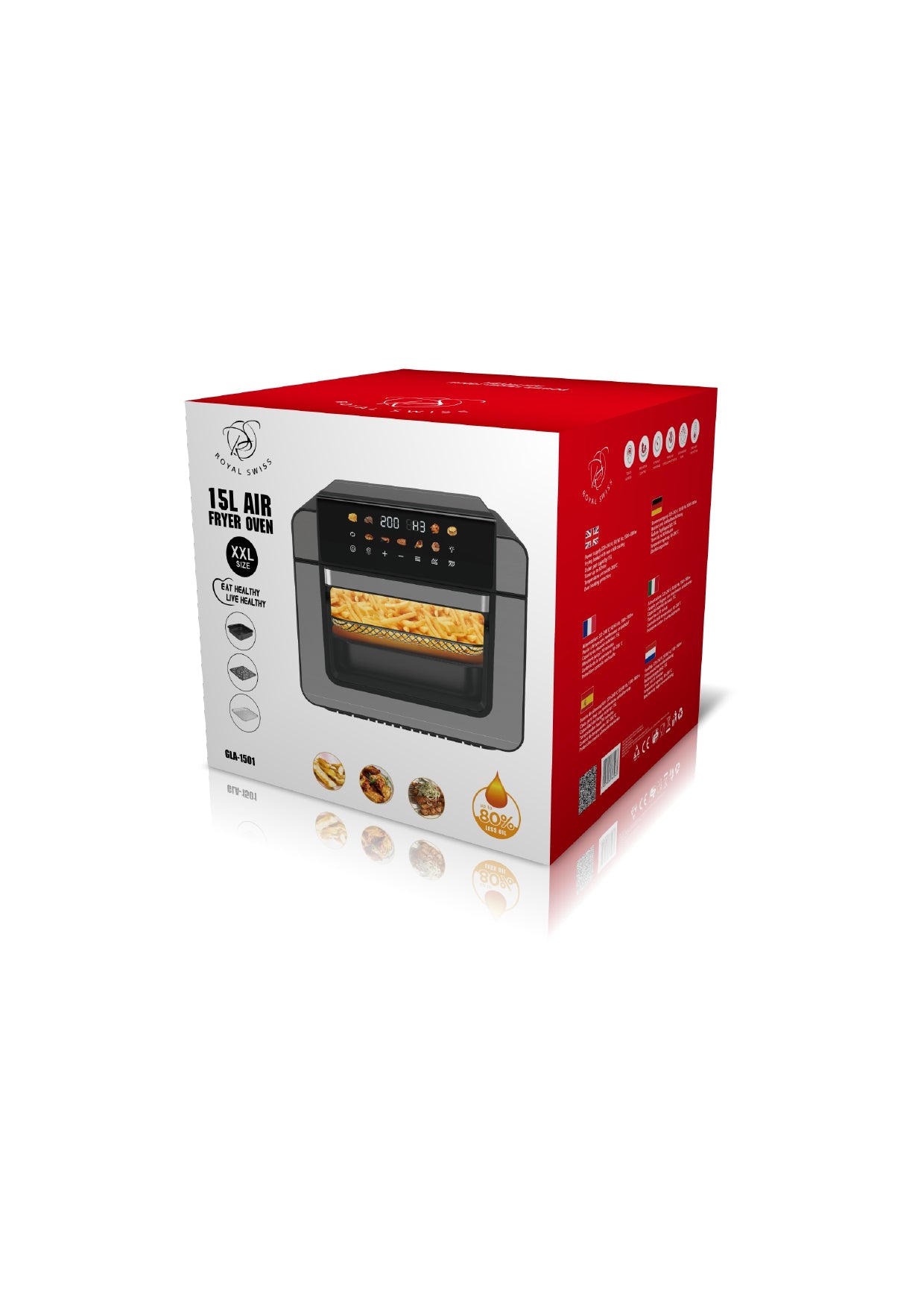 15L Airfryer Oven – XXL Familieformaat