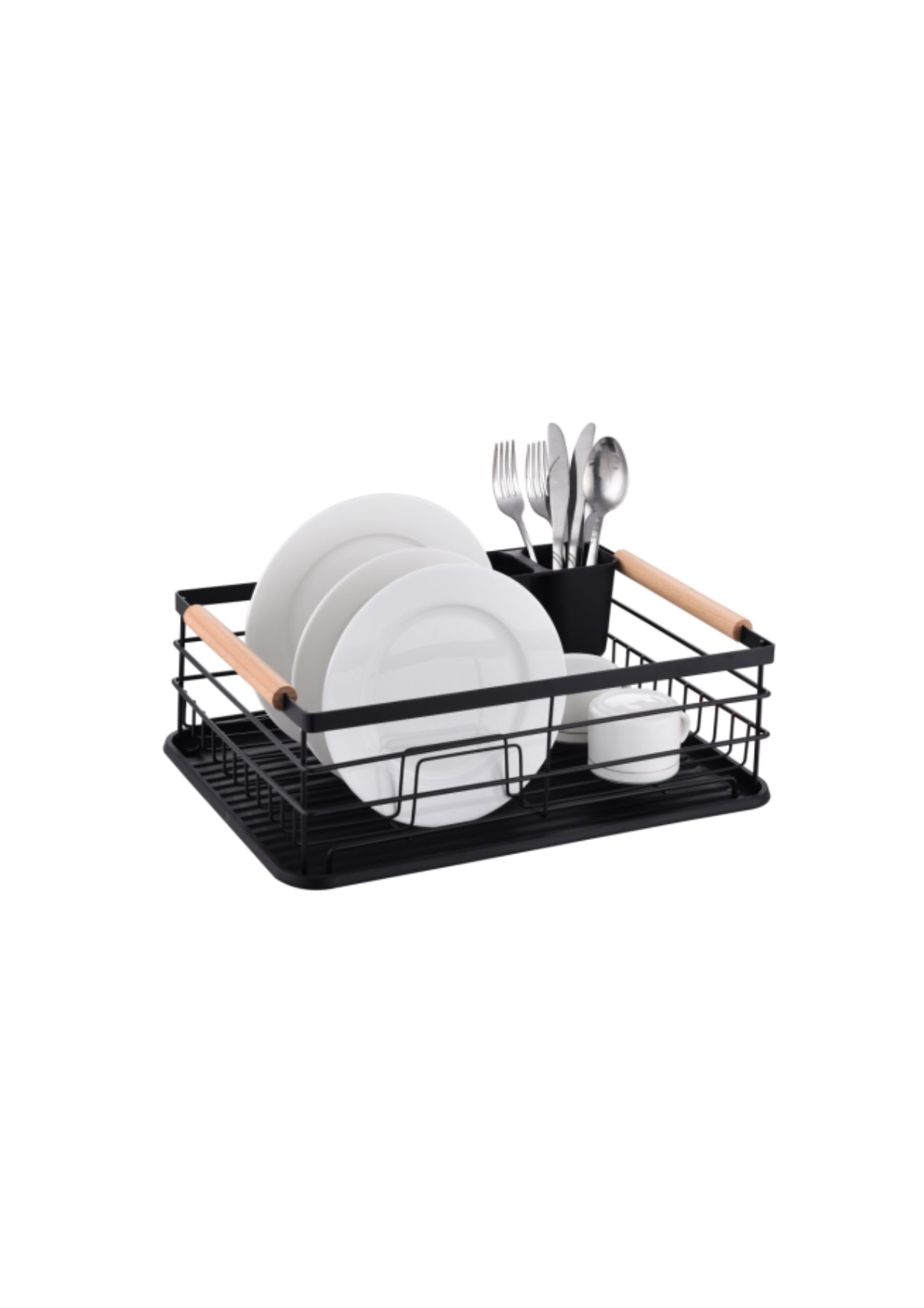 Dish Rack with Cutlery Holder
