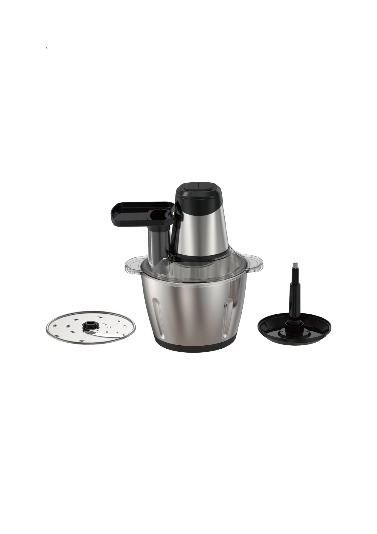 4 in 1 Chopper - Glass | Stainless Steel