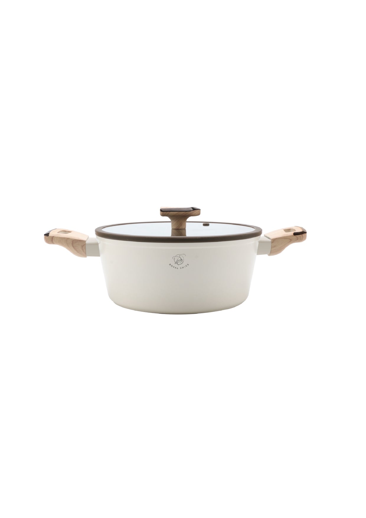 10 Pieces Cookware Set - Beige | Black