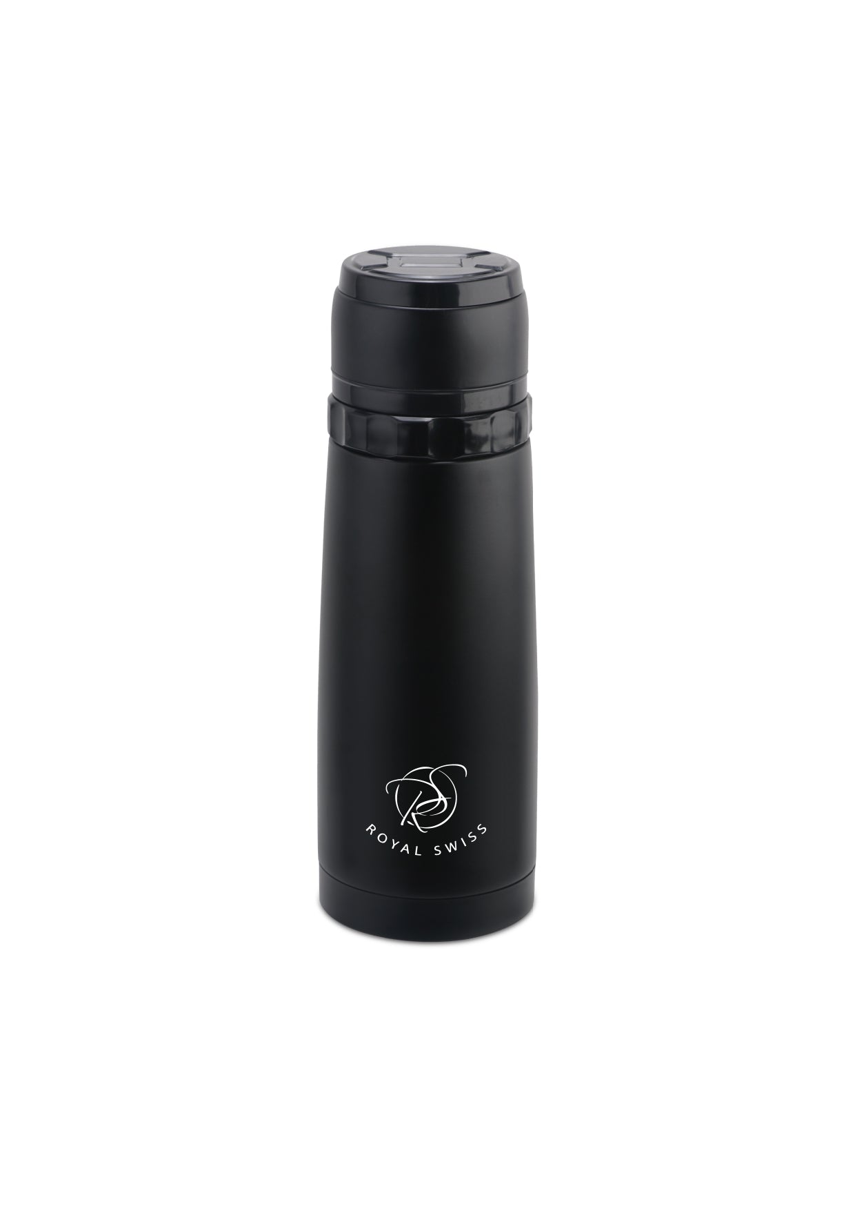 Black Aluminium Vacuum Flask - 500mL | 750mL