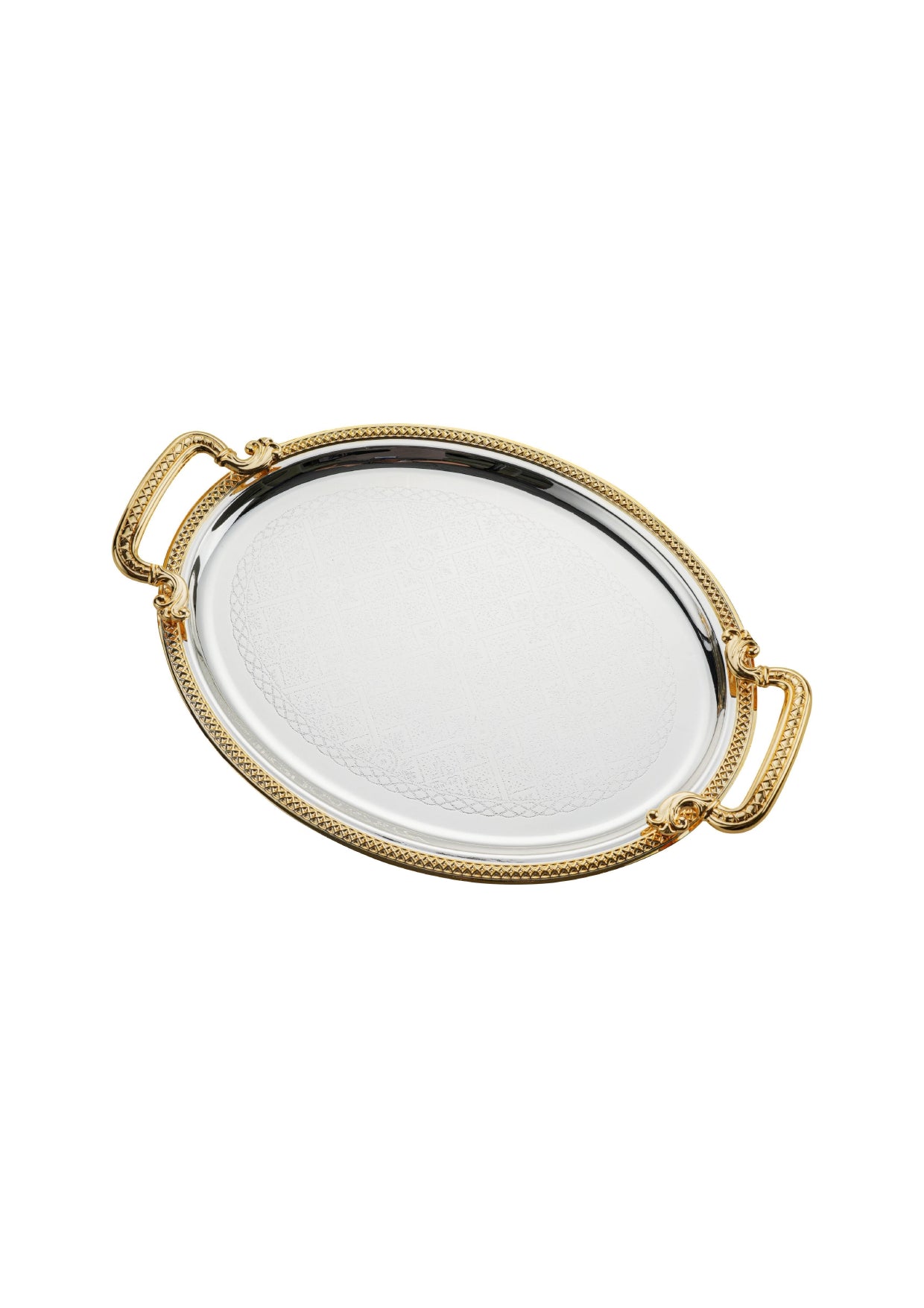 Gold Plated Serving Trays - M | L - RS 1219