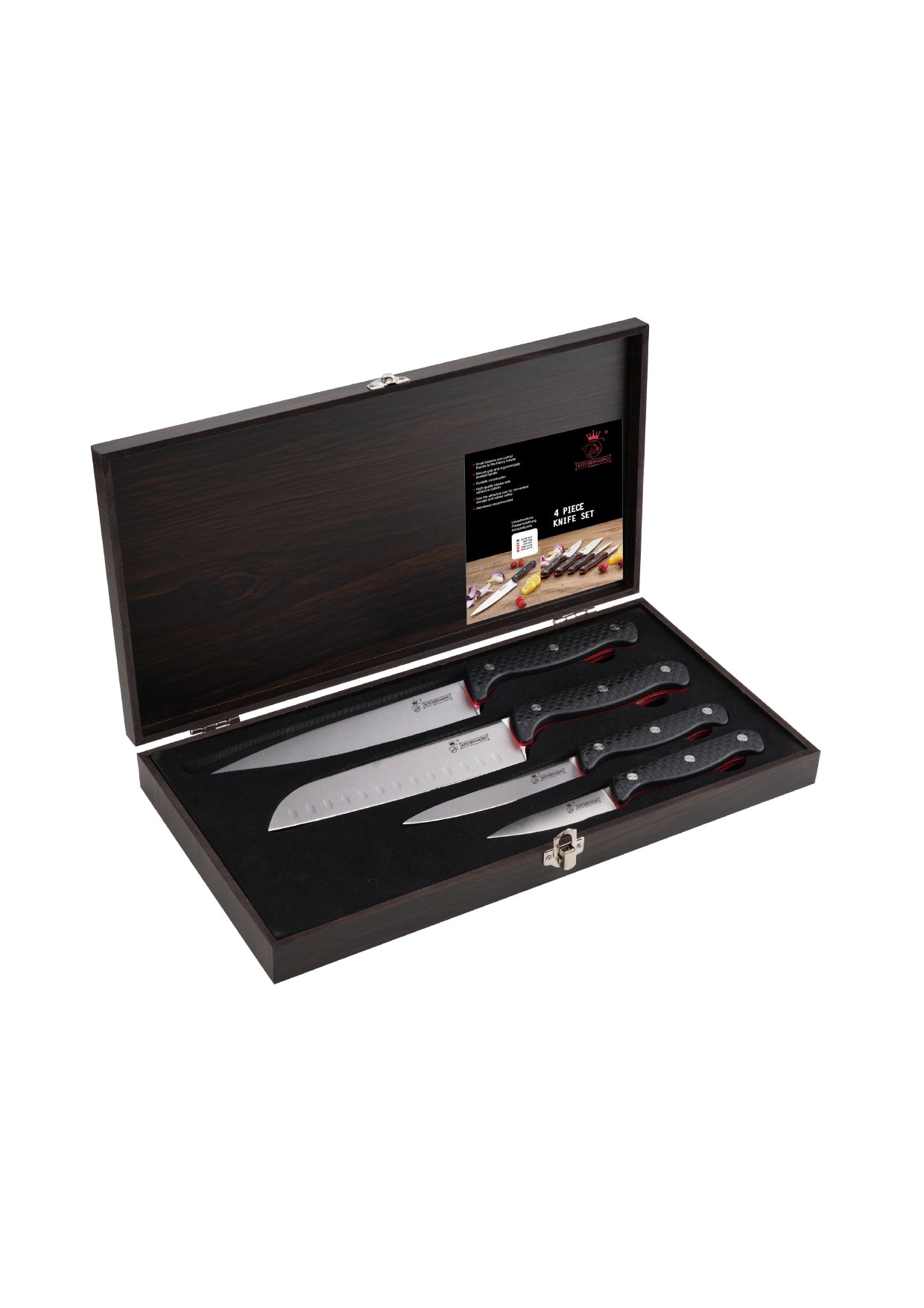 4 Pieces Knife Set