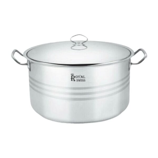 3-Piece Extra Large Stainless Steel Stock Pot Set