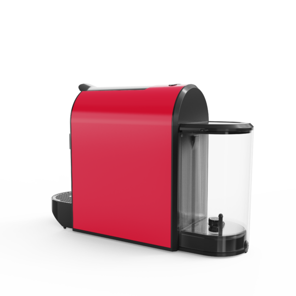 Machine à café à capsules - Blanc | Rouge