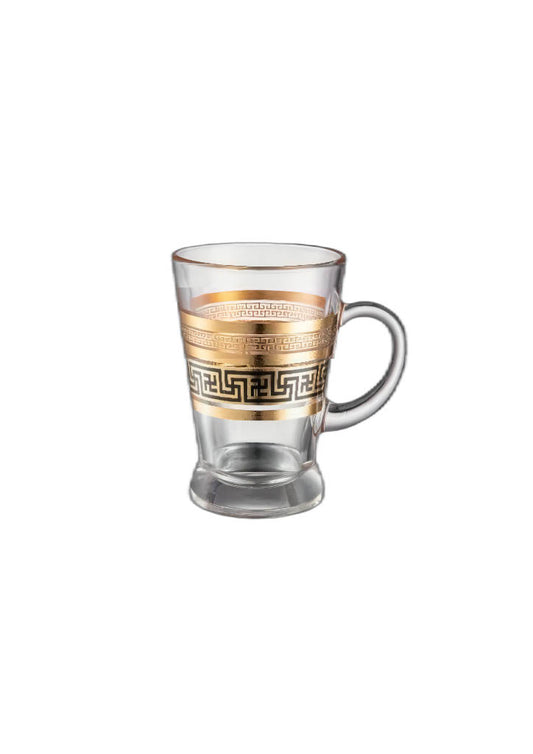 12 Pieces Glass Set with Handle