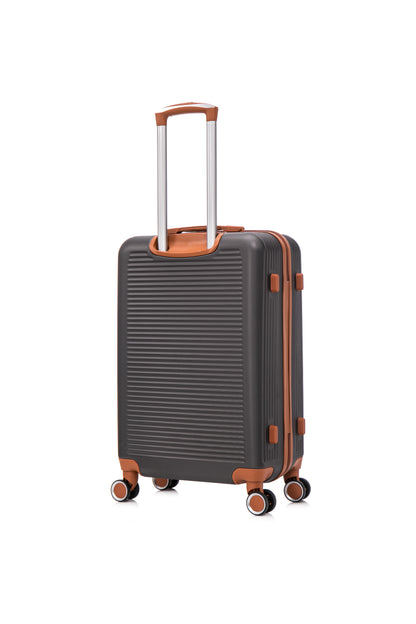 3-delige kofferset - beige | zwart | bruin