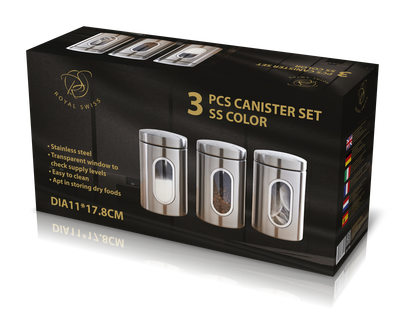 3-delige bussenset
