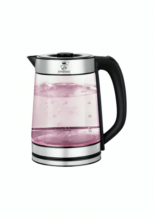 Bouilloire en verre avec lumières LED - 2,2 L