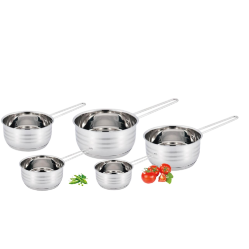 5 Pieces Saucepan Set