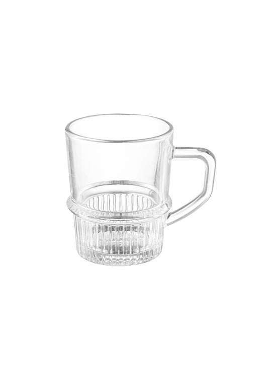 6 Pieces Glass Set with Handle