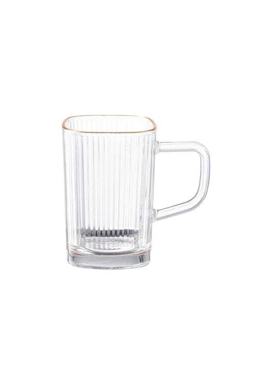6 Pieces Glass Set with Handle