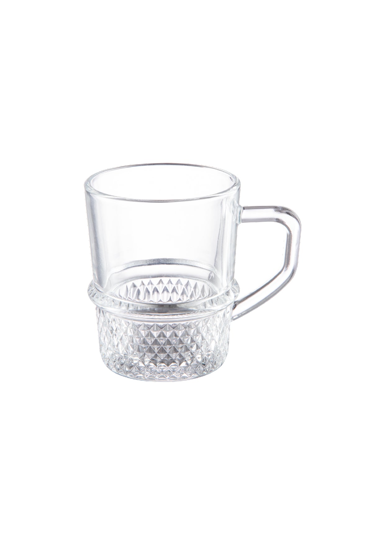 6 Pieces Glass Set with Handle