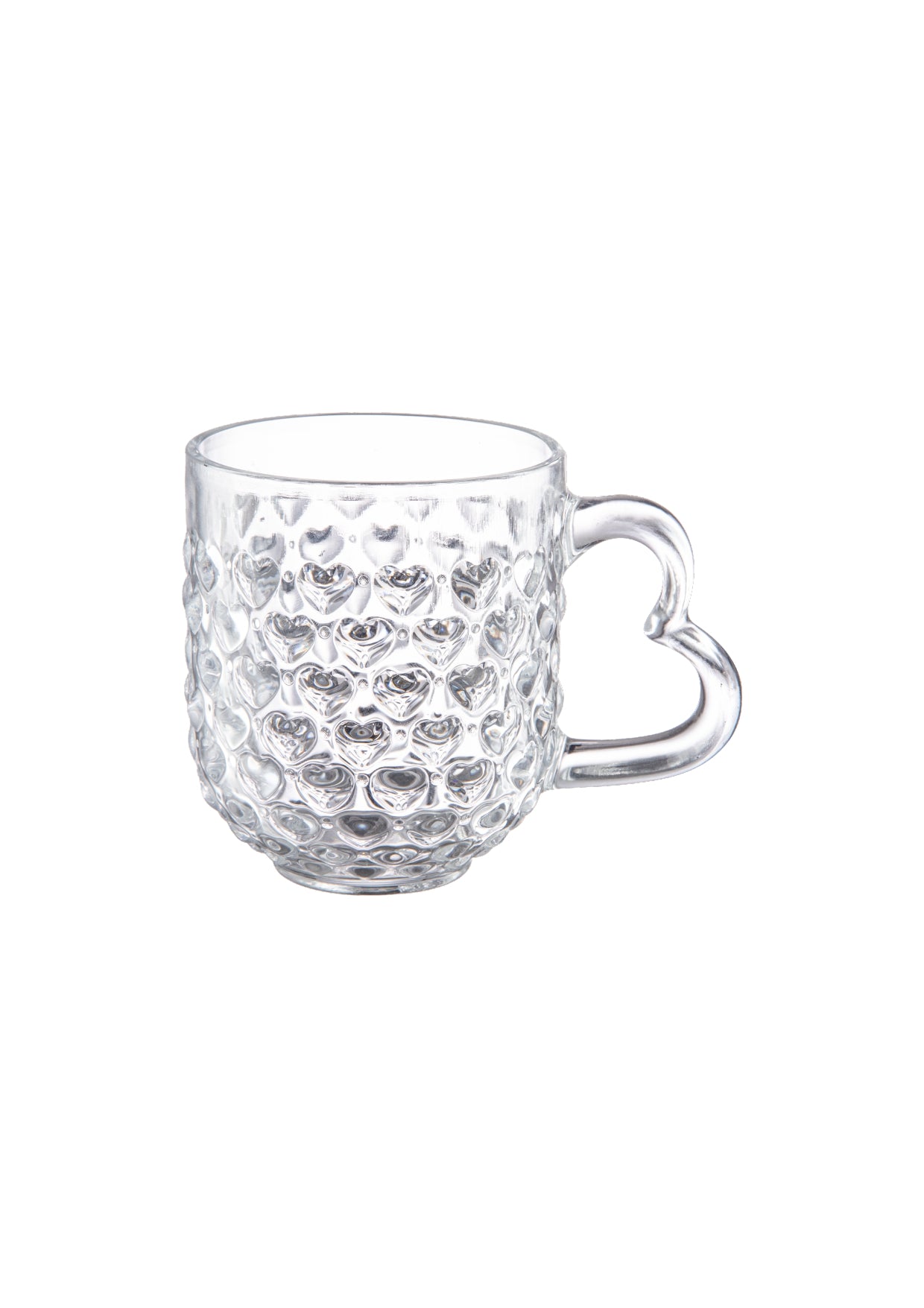 6 Pieces Glass Set - Heart Edition