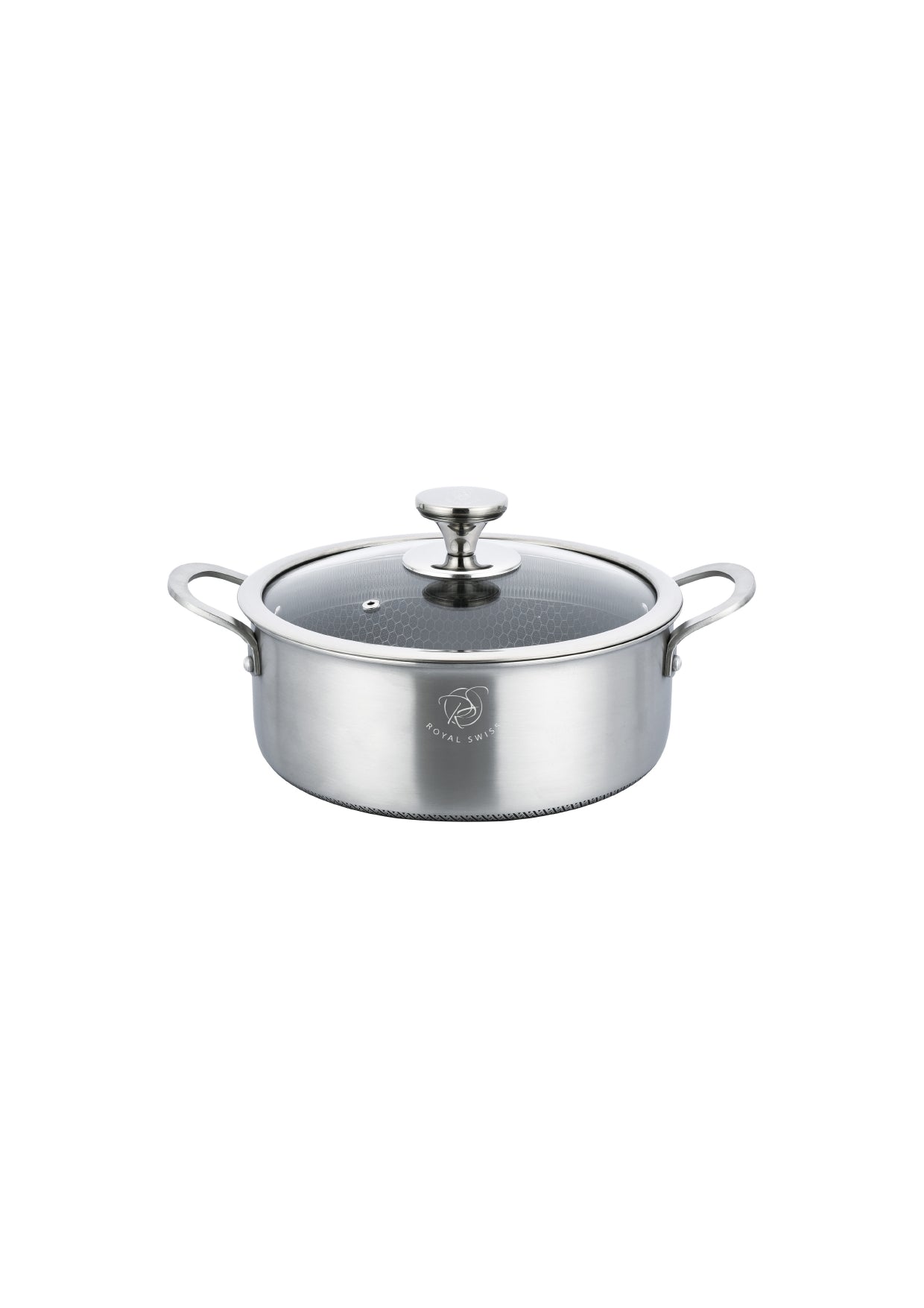 Drielaagse braadpan van roestvrij staal - 20 cm | 24 cm | 28 cm
