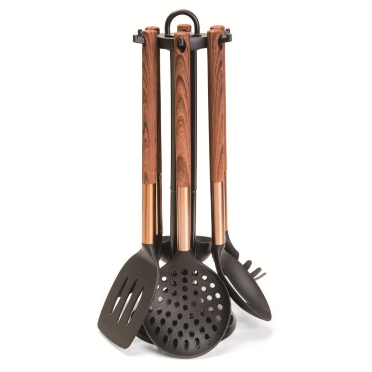 7 Pieces Utensils Set - Wood | Marble