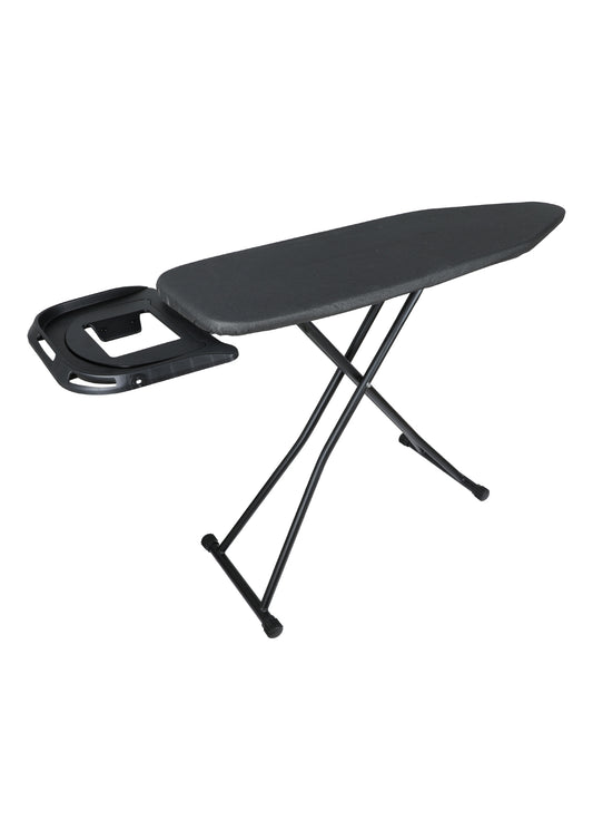 Ironing Board with Retractable Plastic Iron Holder
