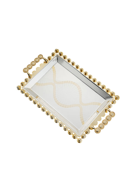 Gold Plated Serving Tray - M | L - RS 1015