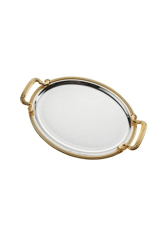 Gold Plated Serving Trays - M | L - RS 1219