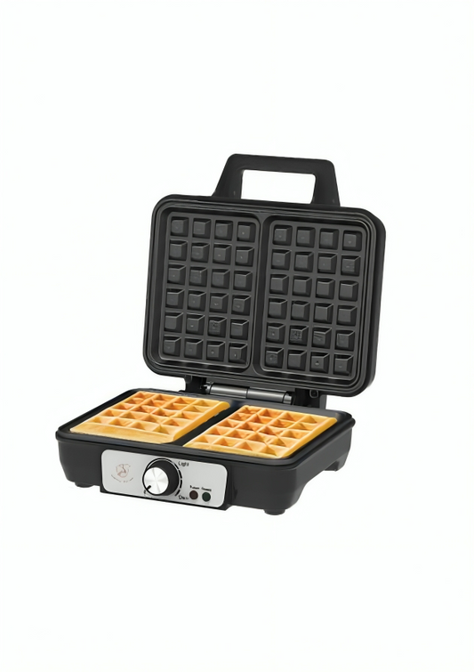 Waffle Maker with Temperature Adjuster - 2 Slices