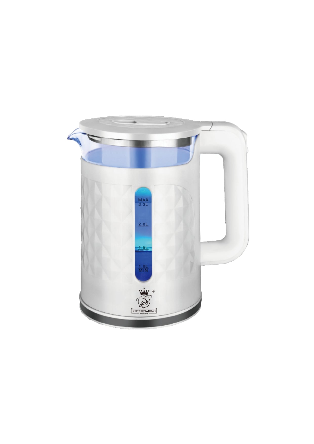 Bouilloire à motifs - 2,3 L - Noir | Blanc