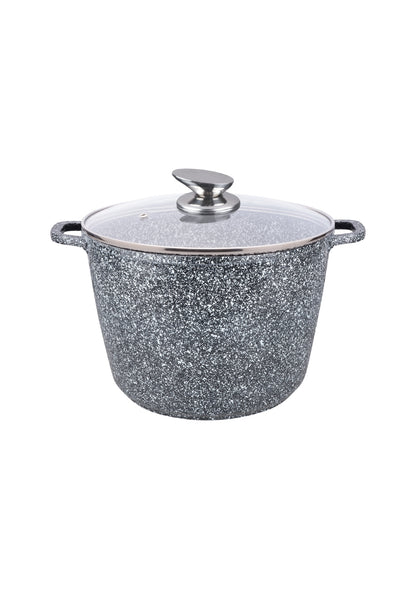 Voorraadpot - Wit | Grijs - 24cm | 28cm