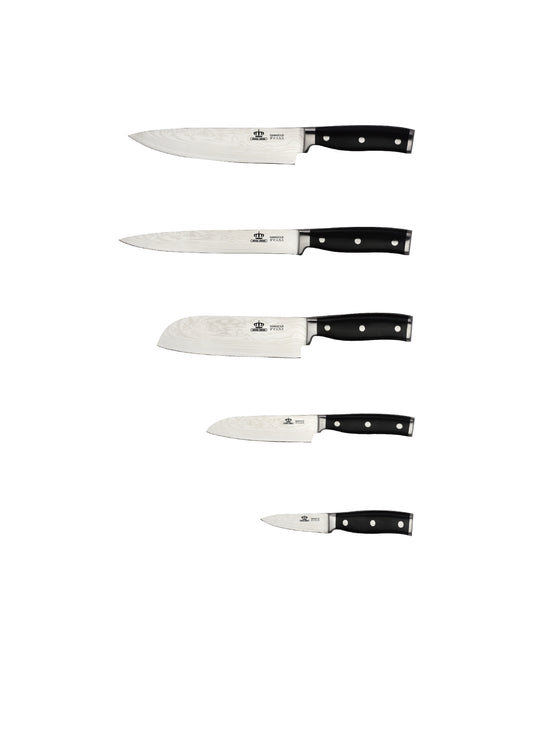 Ensemble de 5 couteaux Damas