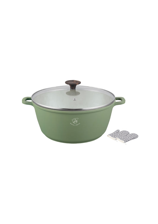 Casserole - 32cm - Black | Beige | Green | Grey