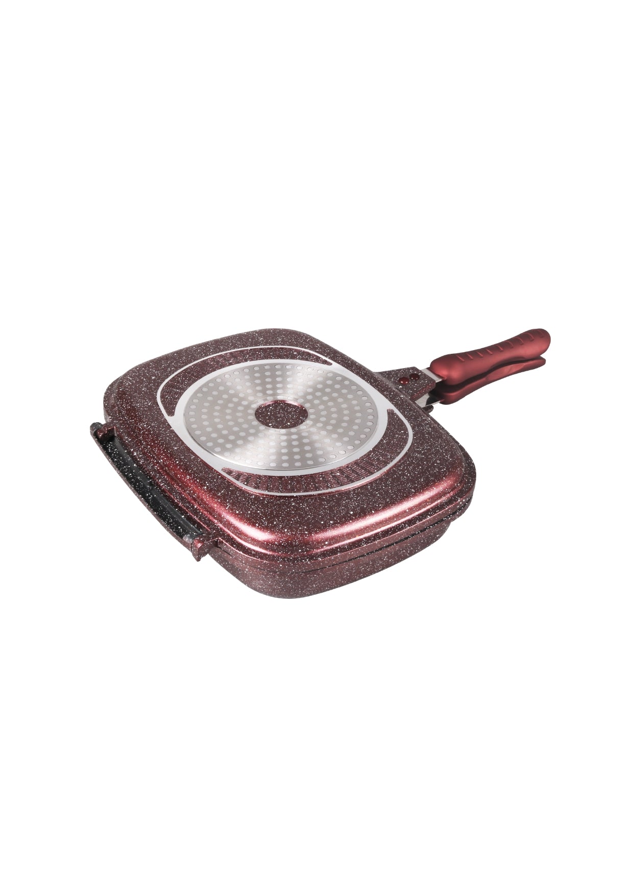 Double Sided Fry Pan - Black | Red