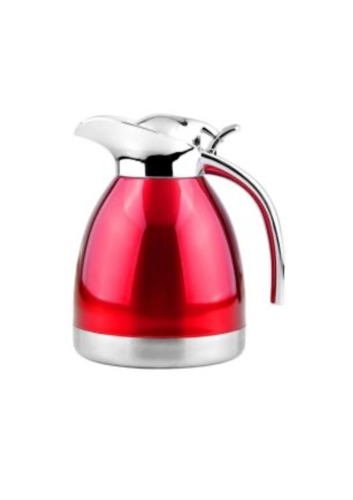 Insulated Stainless Steel Jug - 1L | 1.5L | 2L - Red | Turquoise | Silver
