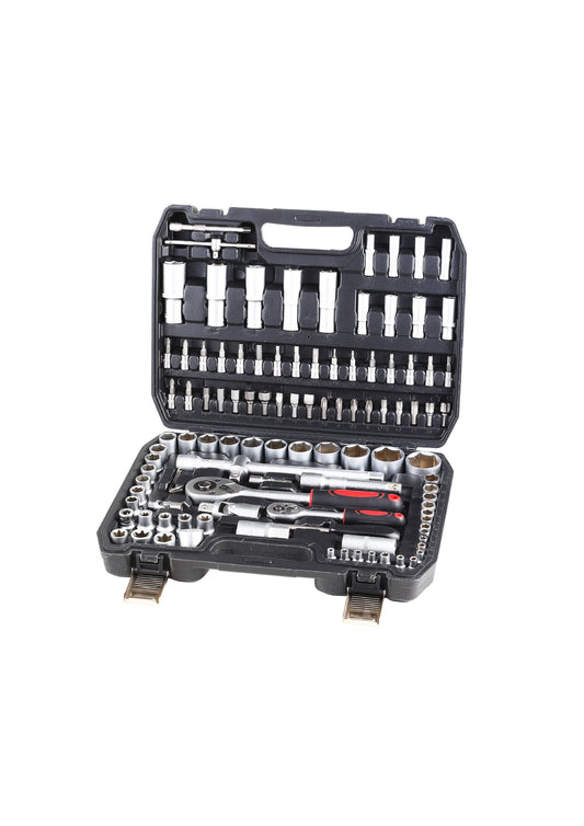 108 Pieces Wrench and Socket Kit