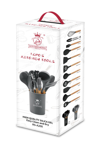 12-delige set keukengerei