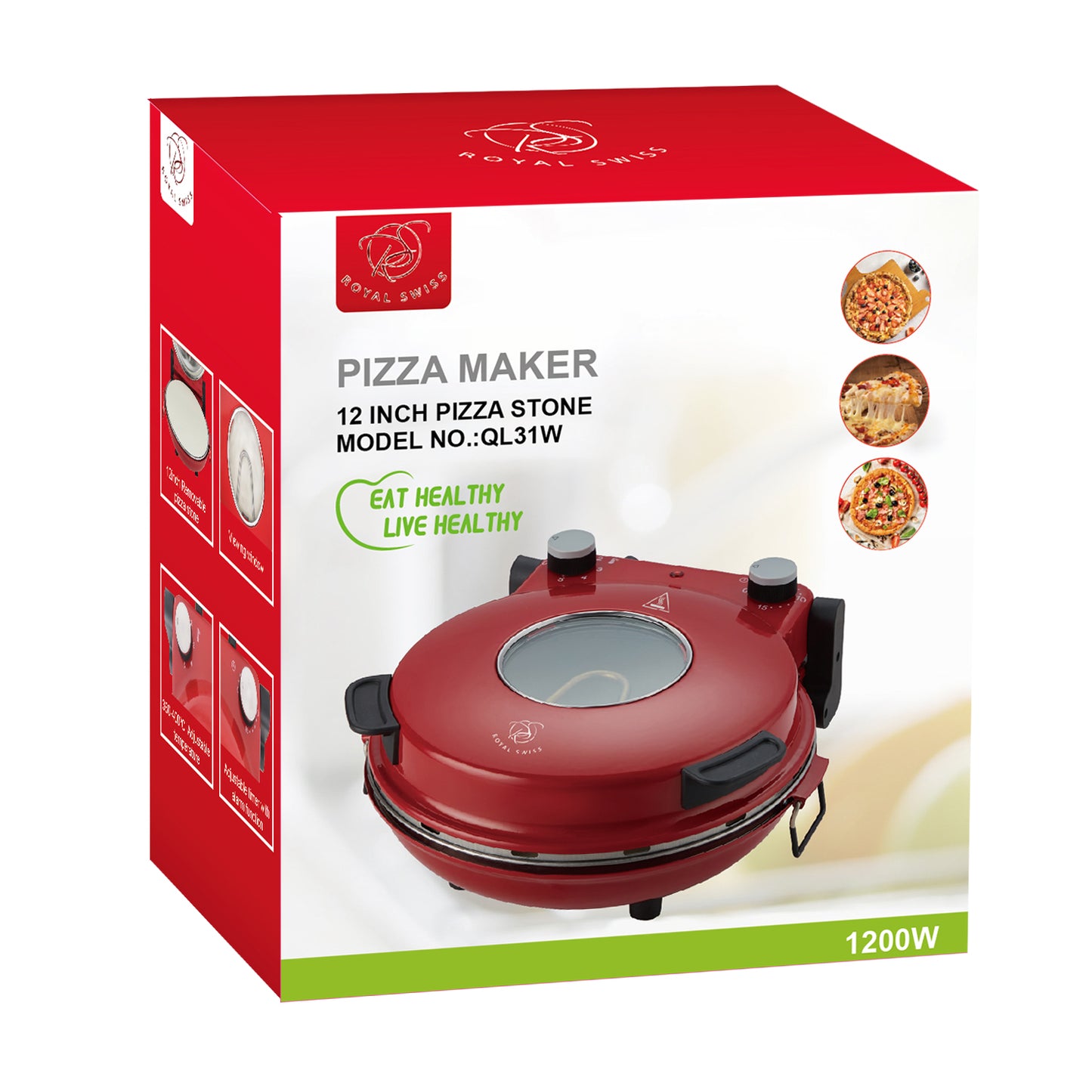 Machine à pizza électrique