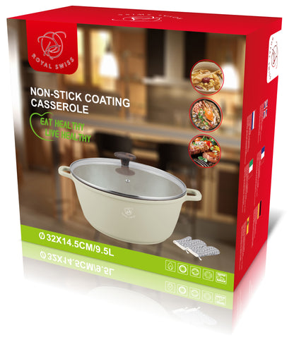 Braadpan - 24cm - Zwart | Beige | Groen | Grijs