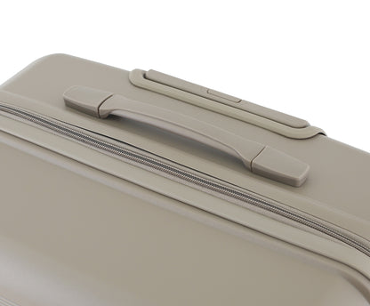 3-delige kofferset - Roze | Groen | Beige