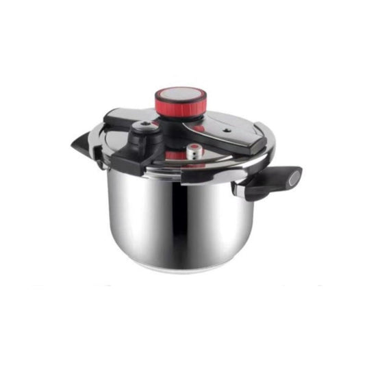 Autocuiseur en acier inoxydable avec poignée tournante automatique - 4L | 6L | 8L | 10L